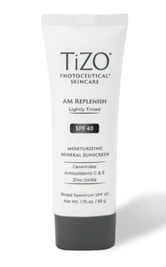 Tizo AM Replenish SPF 40 - Non-Tinted and Lightly Tinted
