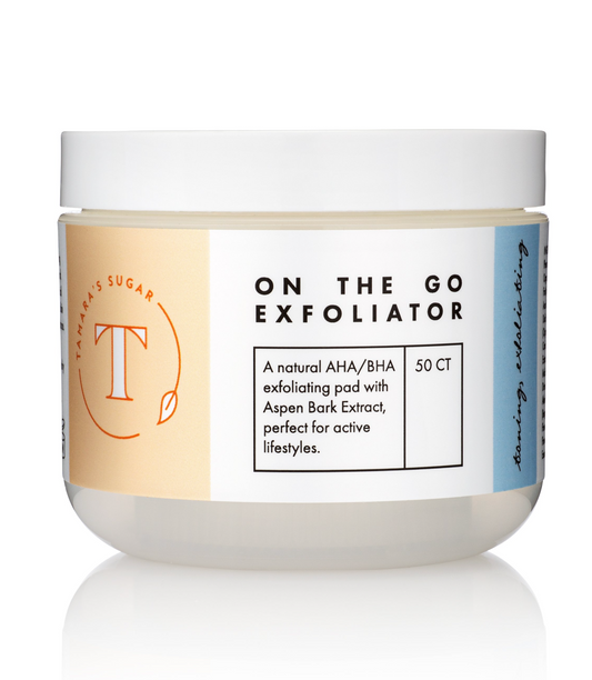 Tamara's Sugar On The Go Exfoliator Pads
